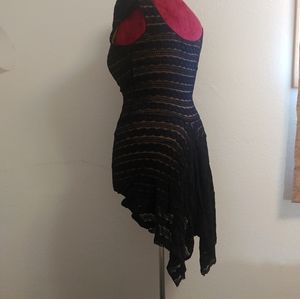 Lined Black Lace Studio M Dress - Medium